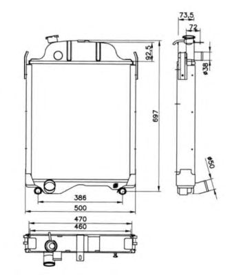 Radiator, racire motor