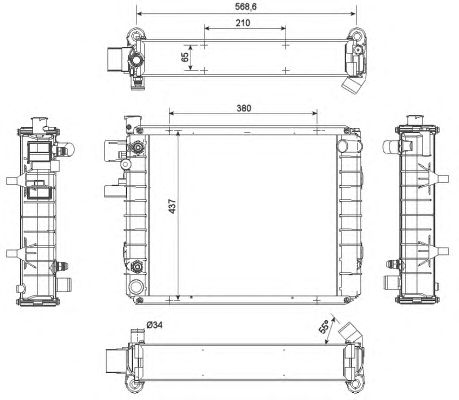 Radiator, racire motor