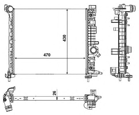 Radiator, racire motor