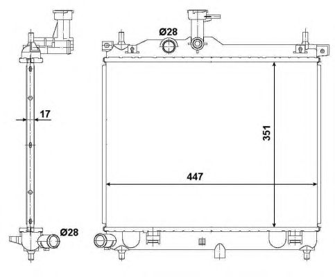 Radiator, racire motor