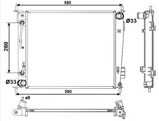 Radiator, racire motor