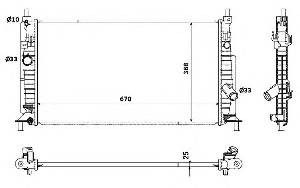 Radiator, racire motor