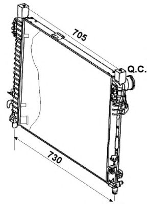 Radiator, racire motor