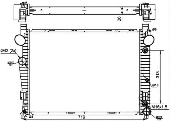 Radiator, racire motor