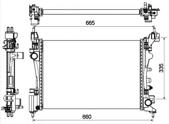 Radiator, racire motor