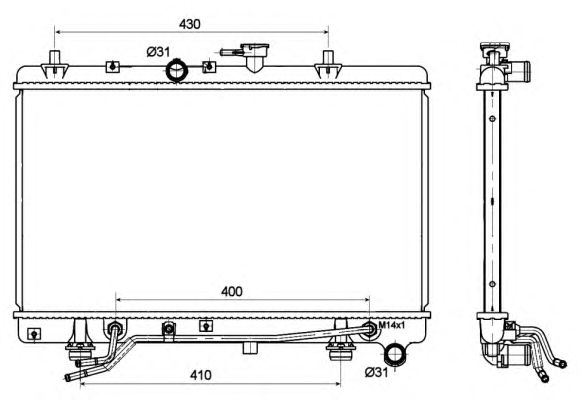 Radiator, racire motor