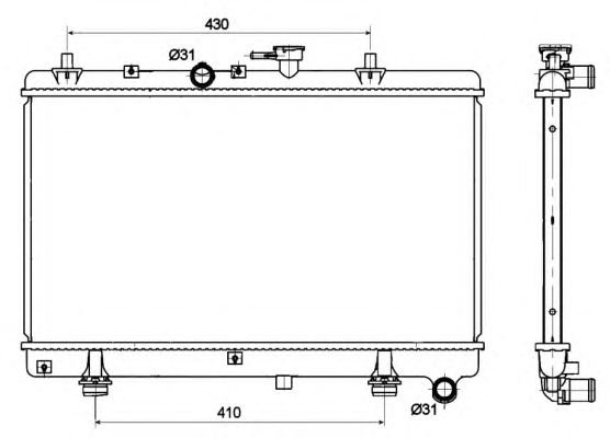 Radiator, racire motor