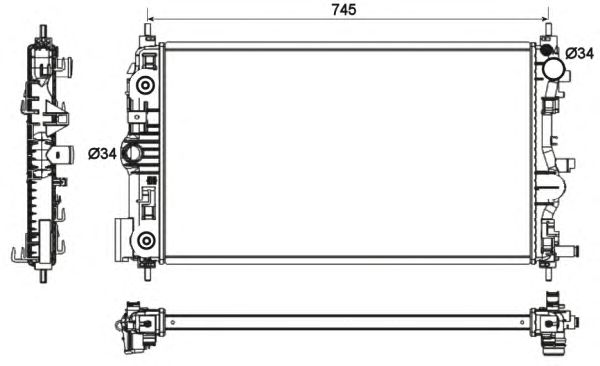 Radiator, racire motor