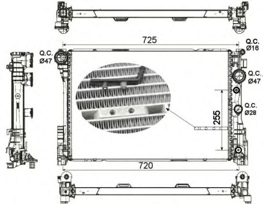 Radiator, racire motor