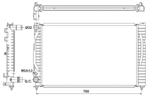 Radiator, racire motor