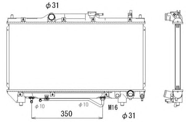 Radiator, racire motor