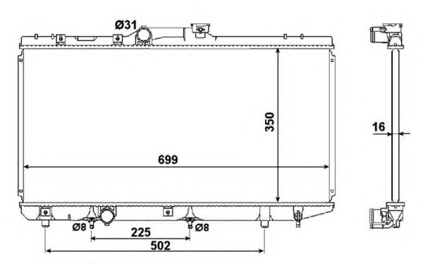 Radiator, racire motor