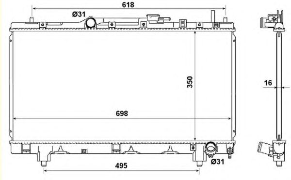 Radiator, racire motor