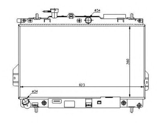 Radiator, racire motor HYUNDAI MATRIX 01-10