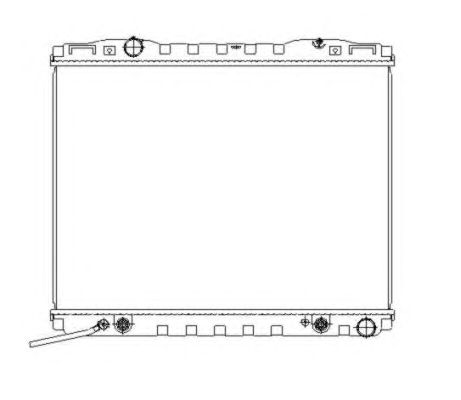 Radiator, racire motor KIA SORENTO 2,4/2,5/3,5 02-