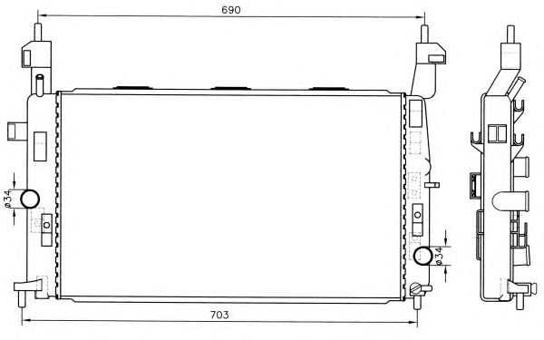 Radiator, racire motor