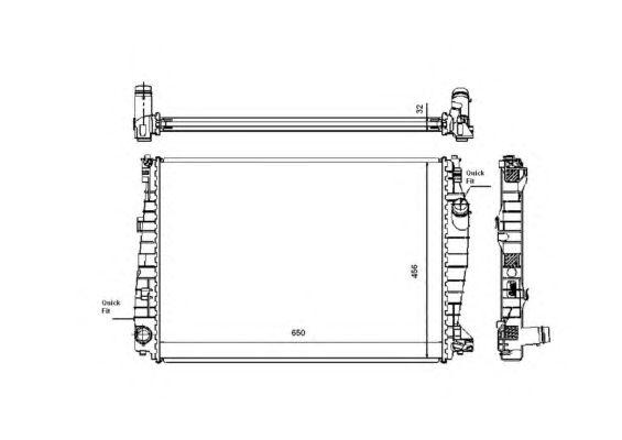 Radiator, racire motor