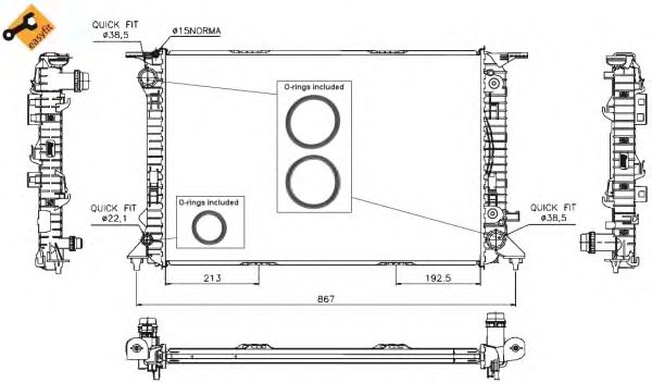 Radiator, racire motor