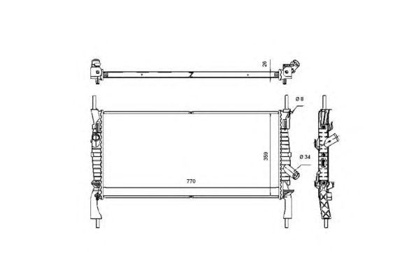 Radiator, racire motor