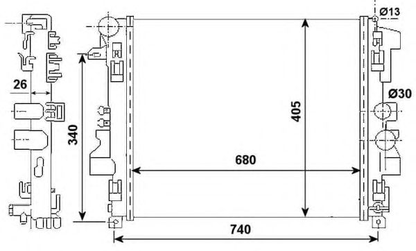 Radiator, racire motor