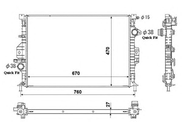 Radiator, racire motor