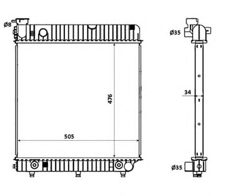 Radiator, racire motor