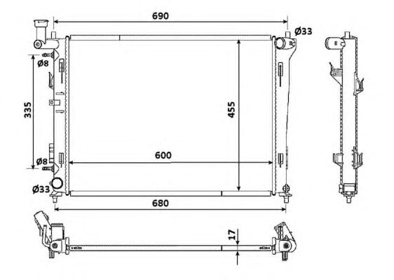 Radiator, racire motor