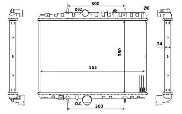 Radiator, racire motor