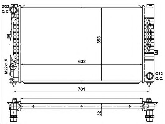 Radiator, racire motor