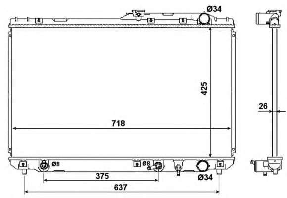 Radiator, racire motor