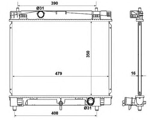 Radiator, racire motor