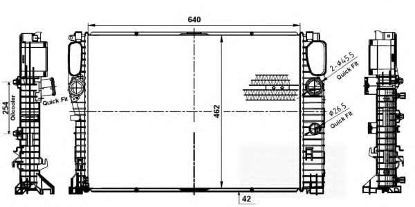 Radiator, racire motor