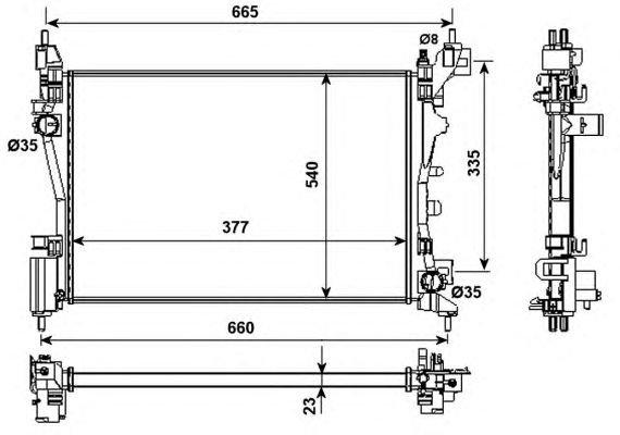 Radiator, racire motor