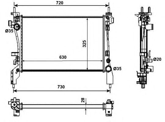 Radiator, racire motor