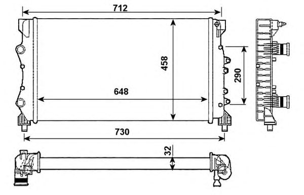 Radiator, racire motor