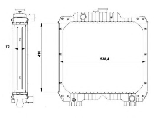 Radiator, racire motor