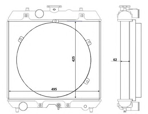 Radiator, racire motor