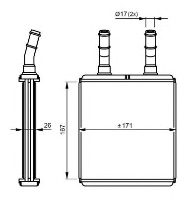 Schimbator caldura, incalzire habitaclu