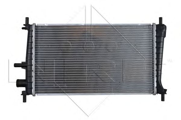 Radiator, racire motor FORD FIESTA 1,25 95- 02- -AC