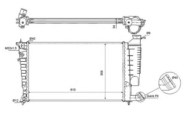 Radiator, racire motor