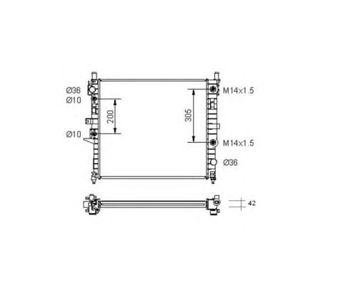 Radiator, racire motor