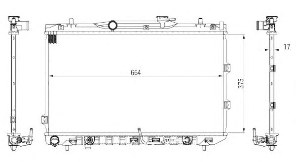 Radiator, racire motor