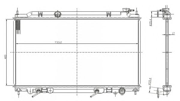 Radiator, racire motor