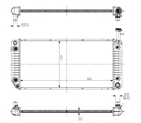 Radiator, racire motor