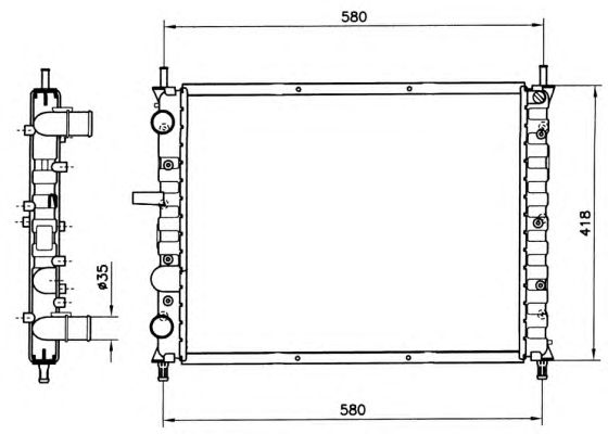 Radiator, racire motor