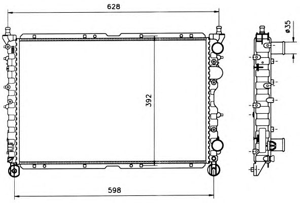 Radiator, racire motor