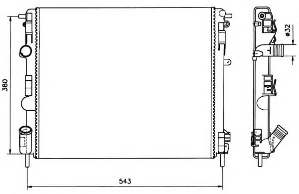 Radiator, racire motor