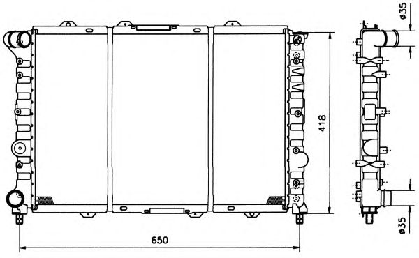 Radiator, racire motor