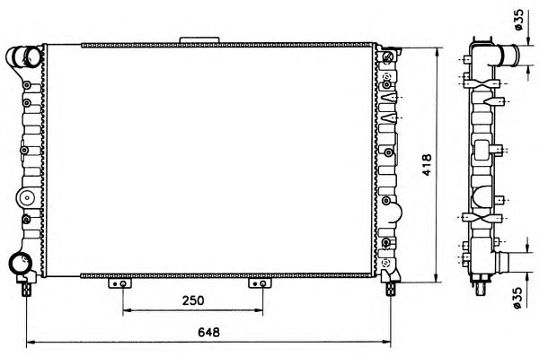 Radiator, racire motor