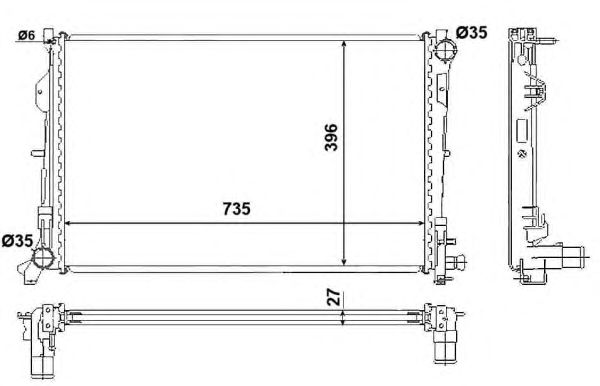 Radiator, racire motor